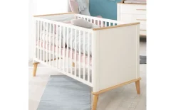Kombikinderbett Pauline, weiß/Artisan Eiche-Nachbildung, inkl. Höhenverstellung