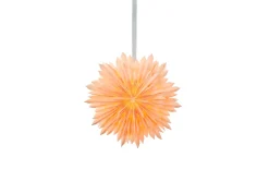 Lampe Schneeflocke, rose, 60 cm