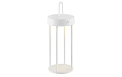 LED-Akkutischleuchte Anselm, weiß, 28,4 cm, inkl. Memoryfunktion