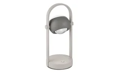 LED-Akku-Tischleuchte Cannon, anthrazit/grau, inkl. Sensordimmer
