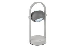 LED-Akku-Tischleuchte Cannon, anthrazit/grau, inkl. Sensordimmer
