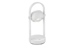 LED-Akku-Tischleuchte Cannon, weiß, inkl. Sensordimmer
