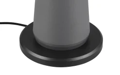 LED-Akku-Tischleuchte Fungo, anthrazit, 31 cm