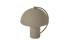 LED-Akkutischleuchte Hedda, olivgrün, 17 cm, inkl. CCT und Touchdimmer
