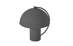 LED-Akkutischleuchte Hedda, schwarz, 17 cm, inkl. CCT und Touchdimmer