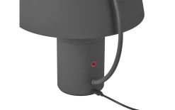 LED-Akkutischleuchte Hedda, schwarz, 17 cm, inkl. CCT und Touchdimmer