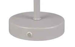 LED- Akkutischleuchte Jeff, grau, 30 cm