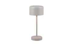 LED- Akkutischleuchte Jeff, grau, 30 cm