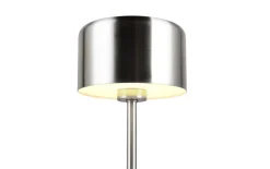LED- Akkutischleuchte Jeff, nickel, 30 cm