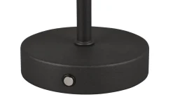 LED- Akkutischleuchte Jeff, schwarz, 30 cm