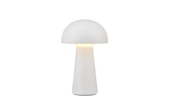 LED-Akku-Tischleuchte Lennon, weiß, 21,5 cm