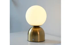 LED-Akkutischleuchte Rudi Schöner Wohnen, goldfarbig, inkl. CCT Funktion