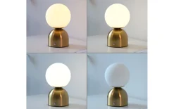 LED-Akkutischleuchte Rudi Schöner Wohnen, goldfarbig, inkl. CCT Funktion