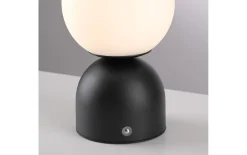 LED-Akkutischleuchte Rudi Schöner Wohnen, schwarz, inkl. CCT Funktion