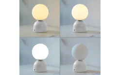 LED-Akkutischleuchte Rudi Schöner Wohnen, weiß, inkl. CCT Funktion