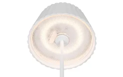 LED-Akku-Tischleuchte Suarez, weiß, 39 cm