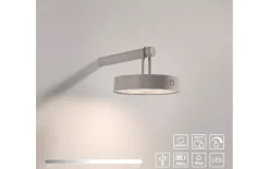 LED-Akkuwandleuchte Arma, greige, inkl. Memoryfunktion