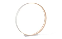 LED-Bodenleuchte Loop, weiß, inkl. stufenloser Dimmfunktion