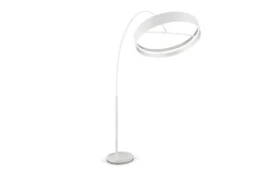 LED-Bogenleuchte Loop, weiß, inkl. Ausziehfunktion