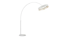 LED-Bogenleuchte Loop, weiß, inkl. Ausziehfunktion