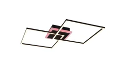 LED-Deckenleuchte Arribo, schwarz, 61 cm