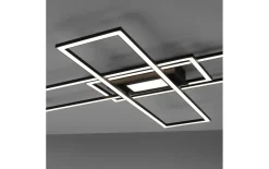 LED-Deckenleuchte Asmin, schwarz, 99 cm