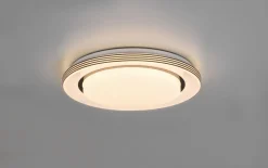 LED-Deckenleuchte Atria CCT in schwarz/weiß, 38 cm