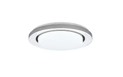 LED-Deckenleuchte Atria CCT in schwarz/weiß, 38 cm