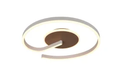 LED-Deckenleuchte Calle, grau, inkl. Switchdimmer