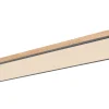 LED-Deckenleuchte CCT Doro, holz/graphit, 120 cm