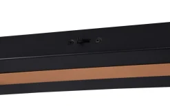 LED-Deckenleuchte CCT Ikaris, schwarz, 2-flammig
