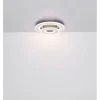 LED-Deckenleuchte CCT Jacky, schwarz/weiß, 50 cm