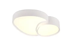 LED-Deckenleuchte CCT Rise, weiß, 43,5 cm, inkl. Fernbedienung