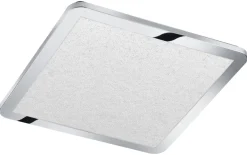 LED-Deckenleuchte Cesar, chrom, 40 cm