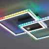 LED-Deckenleuchte Felix60, stahlfarbig, 45 cm