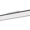 LED-Deckenleuchte FLAT, schwarz, 119,5 cm