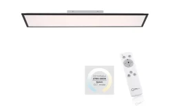 LED-Deckenleuchte FLAT, schwarz, 119,5 cm