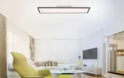 LED-Deckenleuchte FLAT, schwarz, 119,5 cm