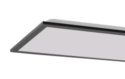 LED-Deckenleuchte FLAT, schwarz, 119,5 cm