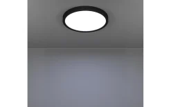 LED-Deckenleuchte Fueva 6, schwarz