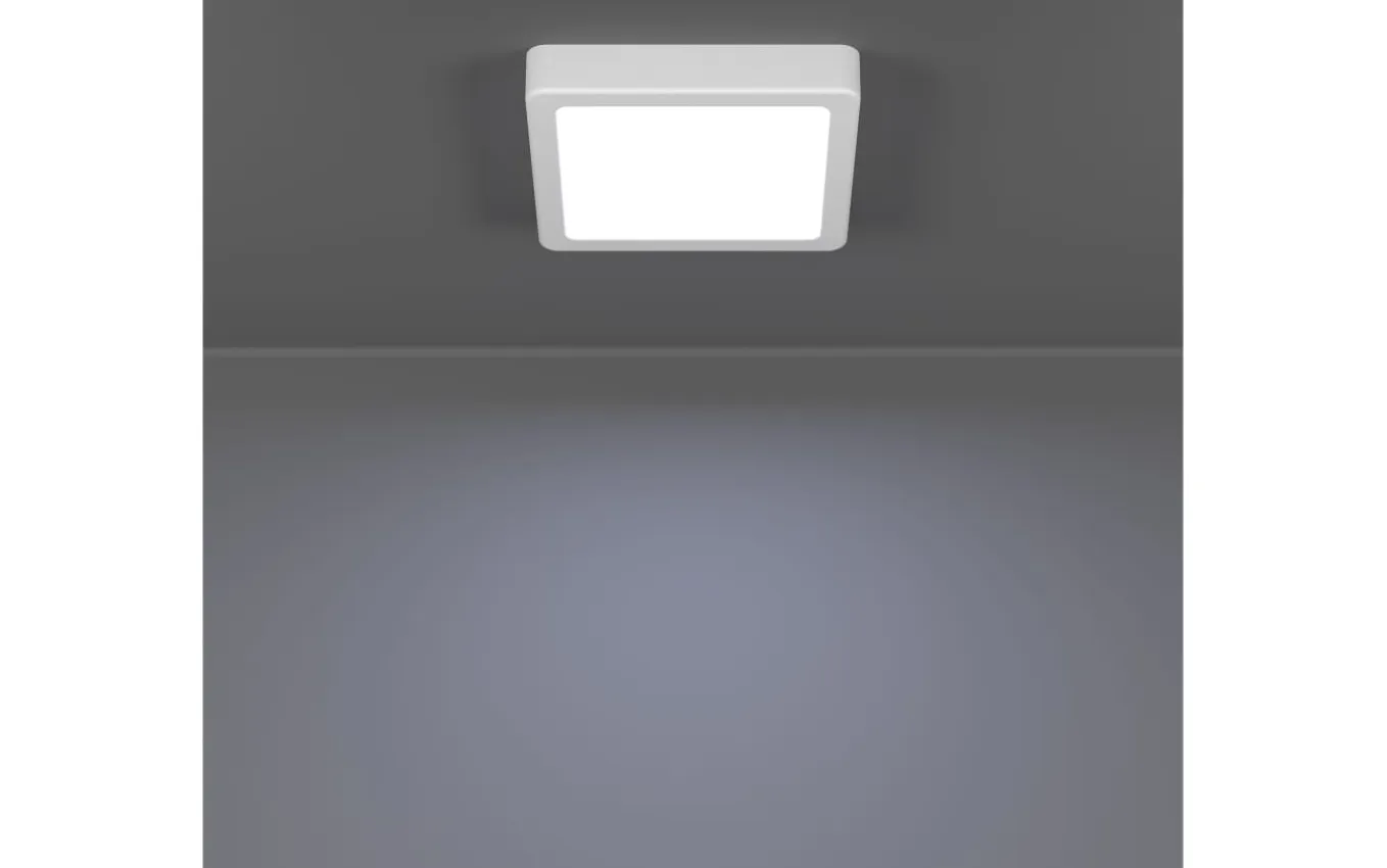 LED-Deckenleuchte Fueva 6, weiß