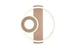 LED-Deckenleuchte Horus, coffee