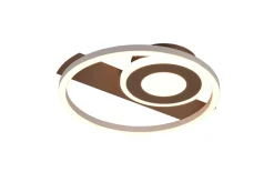 LED-Deckenleuchte Horus, coffee