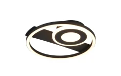 LED-Deckenleuchte Horus, schwarz