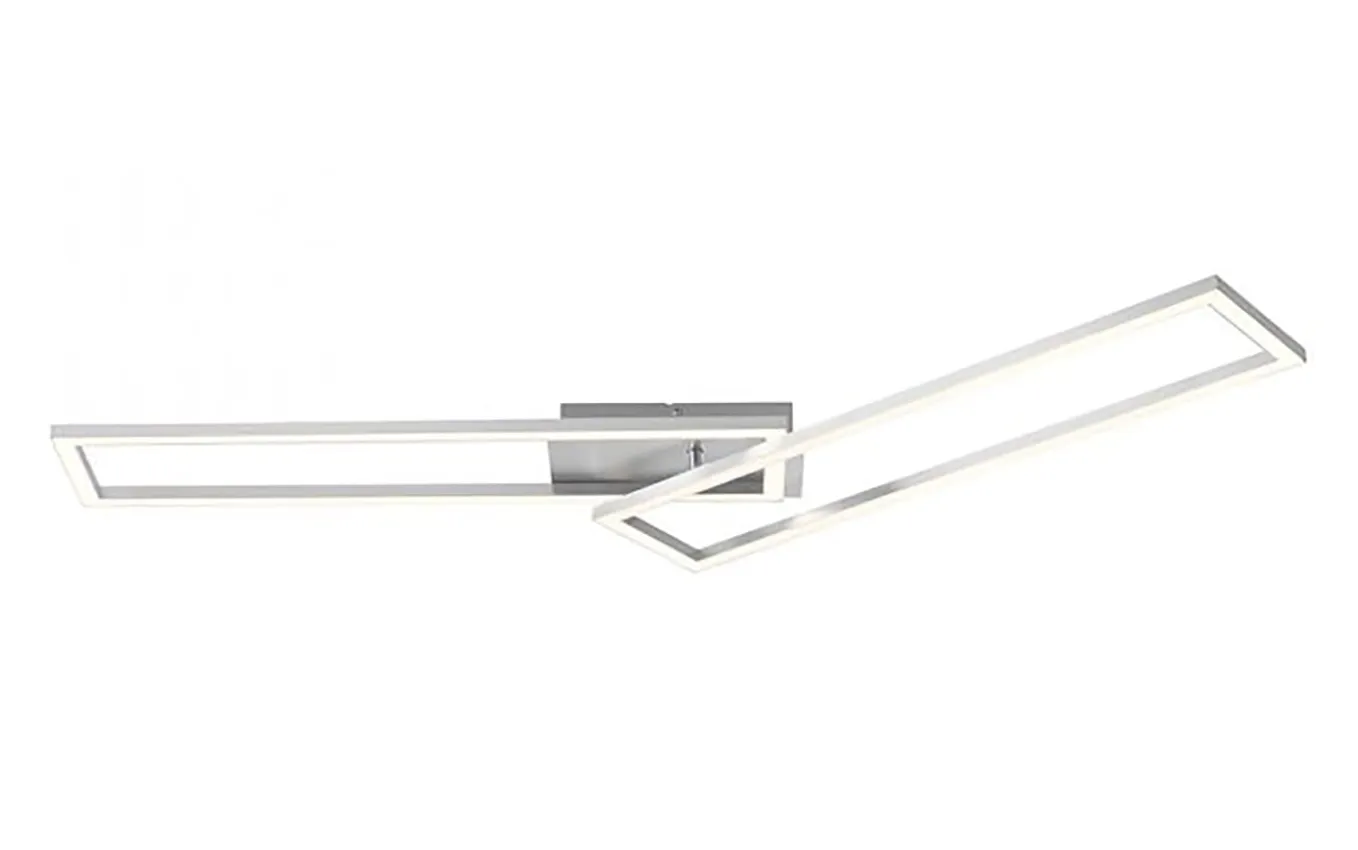 LED-Deckenleuchte Iven in stahlfarbig, 101 cm