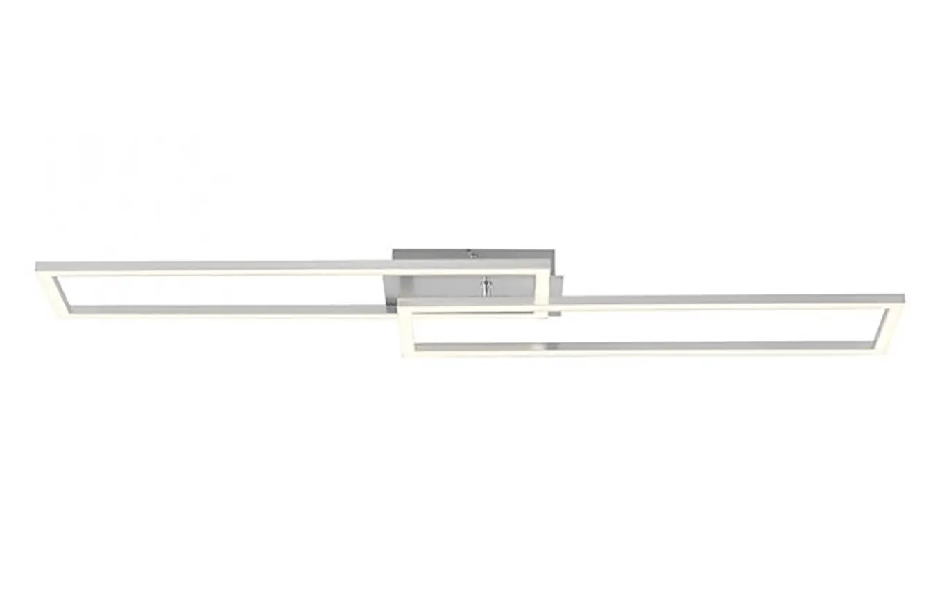 LED-Deckenleuchte Iven in stahlfarbig, 101 cm