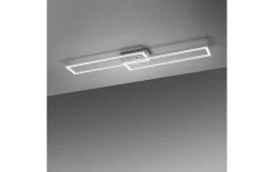 LED-Deckenleuchte Iven in stahlfarbig, 101 cm