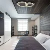 LED-Deckenleuchte Jayden, grau/anthrazit, 63 cm