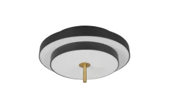 LED-Deckenleuchte Keaton, schwarz/gold, inkl. Switchdimmer