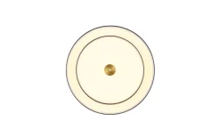 LED-Deckenleuchte Keaton, schwarz/gold, inkl. Switchdimmer